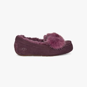 Ugg Ansley Puff Bow Tofflor Dam Rosa (431296PVO)